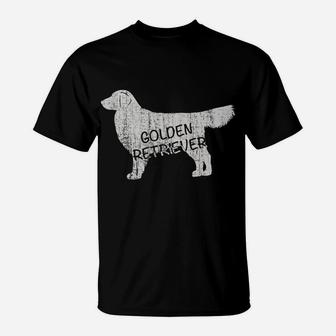 Vintage Golden Retriever Dog Lover T-Shirt - Seseable