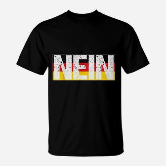 Vintage Nein Germany T-Shirt - Seseable