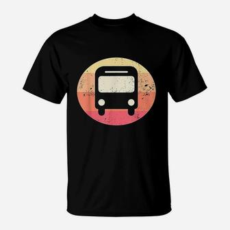 Vintage Retro Bus Driver T-Shirt - Seseable