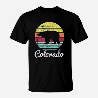 Vintage Retro Co Colorado Wildlife Bear T-Shirt - Seseable