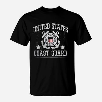 Vintage Us Coast Guard T-Shirt - Seseable