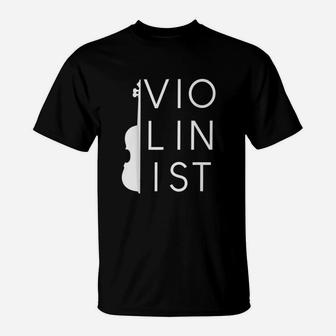 Vintage Violinist Violin T-Shirt - Seseable