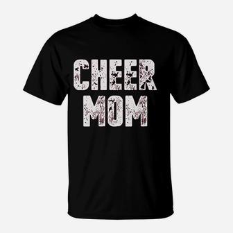 Vizor Cheer Mom Cheerleader Mom T-Shirt - Seseable