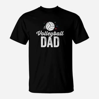 Volleyball Dad Shirt For Men Coach Team Player Father T-Shirt - Seseable