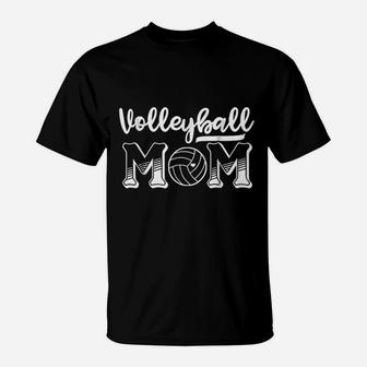 Volleyball Mom Volleyball T-Shirt - Seseable
