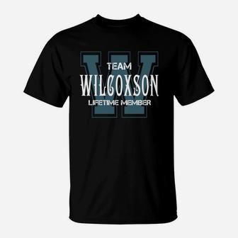 Wilcoxson Shirts - Team Wilcoxson Lifetime Member Name Shirts T-Shirt - Seseable