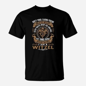 Witzel Brave Heart Dragon Name Shirts T-Shirt - Seseable