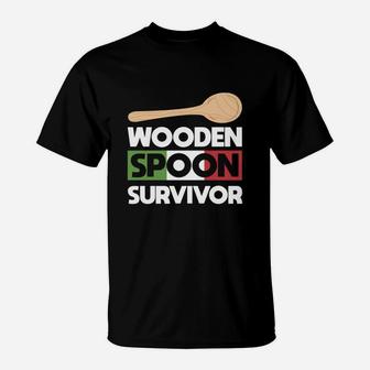 Wooden Spoon Survivor Italian T-Shirt - Seseable