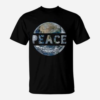 World Peace On Earth Conscious Humanity Love And Kindness T-Shirt - Seseable