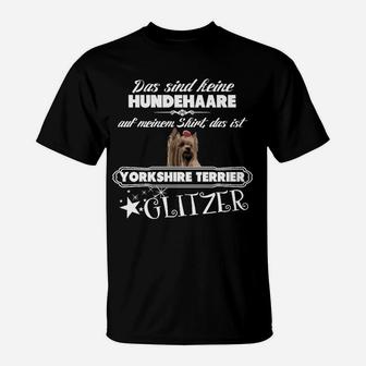 Yorkshire Terrier Glitzer T-Shirt - Seseable