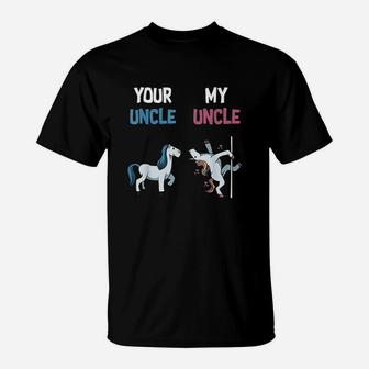Your Uncle My Uncle Funny Unicorn Family T-Shirt - Seseable