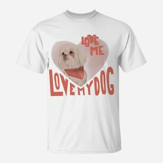 Shitzu Pet Love My Dog Shih Tzu Lover Doge Puppy T-Shirt