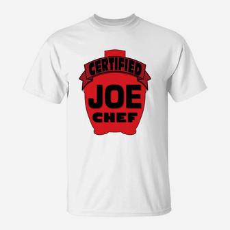 Certified Joe Chef Kamado Certified Bbq Grill Master T-Shirt