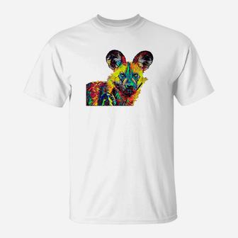 African Wild Dog T-Shirt - Seseable