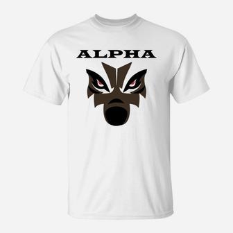 Alpha Wolf T-Shirt - Seseable