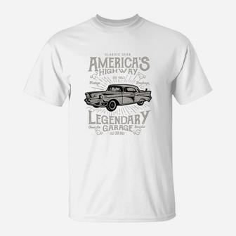 America S Highway T-Shirt - Seseable