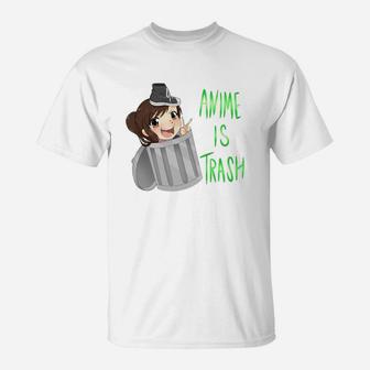 Anime Is Trash T-Shirt - Seseable