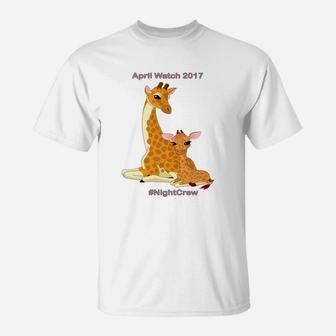 April The Giraffe 1 1 T-Shirt - Seseable