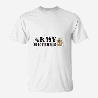 Army Retired T-Shirt - Seseable