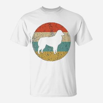 Australian Shepherd Vintage Retro Aussie Dog T-Shirt - Seseable
