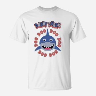 Baby Daddy Shark, best christmas gifts for dad T-Shirt - Seseable