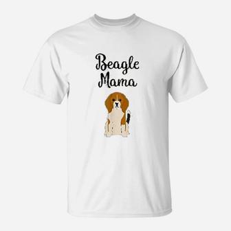 Beagle Mama Beagle Mom T-Shirt - Seseable