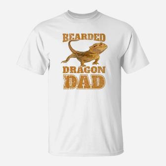 Bearded Dragon Bearded Dragon Dad Papa Gift T-Shirt - Seseable