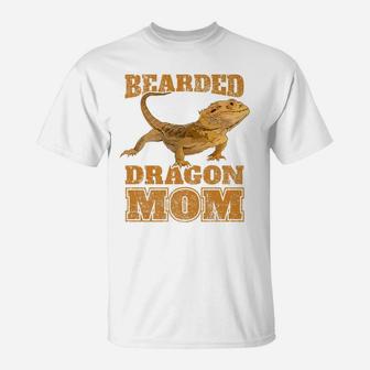Bearded Dragon Bearded Dragon Mom Mama Gift T-Shirt - Seseable