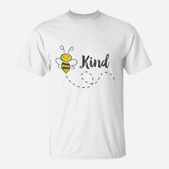 Bee Kind Vintage Style Art Graphic Kindess Gift T-Shirt - Seseable