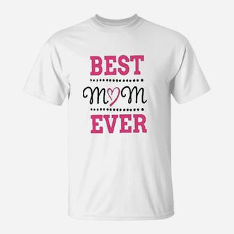 Best Mom Ever Dog T-Shirt - Seseable
