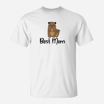 Best Mom Ever Premium Mama Bear Premium T-Shirt - Seseable