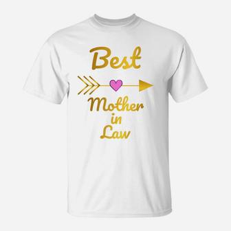 Best Mother In Law Af Best Mominlaw In The World T-Shirt - Seseable