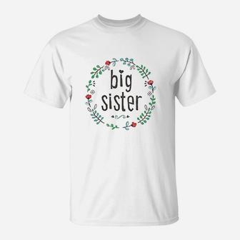 Big Sisters And Little Sisters Sibling Set Girls Gift For Daughters Set T-Shirt - Seseable