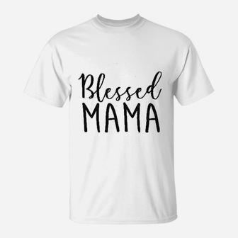Blessed Mama And Little Blessing Mother And Child Matching T-Shirt - Seseable