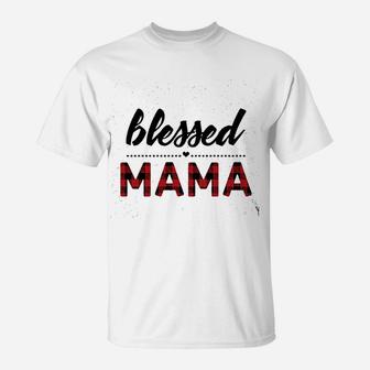 Blessed Mama Women Blessed birthday T-Shirt | Seseable CA