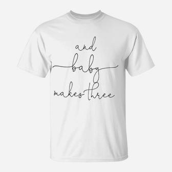 Bump And Beyond Designs Baby Announcement Gifts For Family Newborn Baby Gift T-Shirt | Seseable CA