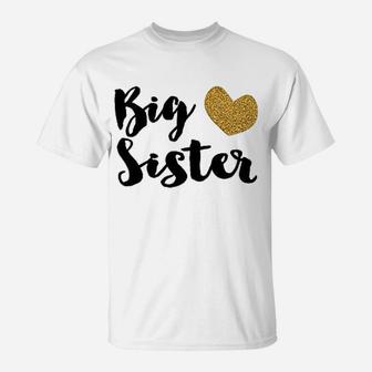 Bump And Beyond Designs Big Sister T-Shirt - Seseable