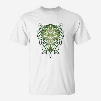 Celtic Wolf T-Shirt - Seseable