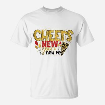 Cheers New Year Eve Party Happy New Year 2022 T-Shirt - Seseable
