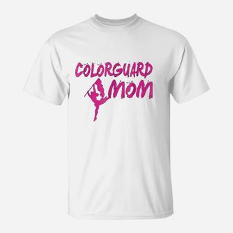 Color Guard Mom T-Shirt - Seseable