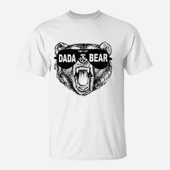 Cool Dada Bear Gift For Father Day T-Shirt - Seseable