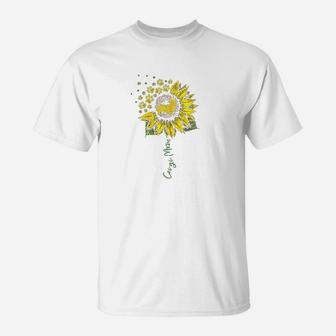 Corgi Mom Sunflower Corgi Lover Gifts Dog Mom Mama T-Shirt - Seseable