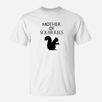 Cute Unique Black Mother Of Squirrels E010518 T-Shirt - Seseable
