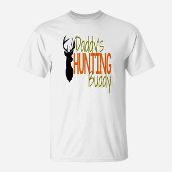 Daddys Hunting Buddy, best christmas gifts for dad T-Shirt - Seseable