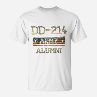 Dd-214 Us Army Vintage Veteran Retired Military Gift T-Shirt - Seseable