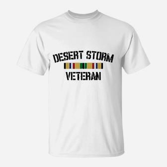 Desert Storm Veteran Pride T-Shirt - Seseable