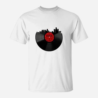 Detroit Michigan Vintage T-Shirt | Seseable CA
