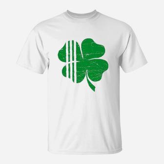 Distressed Shamrock St Patricks Day Irish Pride T-Shirt - Seseable