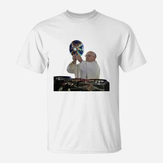 Dj Earth Pope Francis Edm Holy Father T-Shirt - Seseable