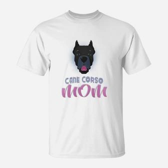 Dog Cane Corso Icon Moms T-Shirt - Seseable